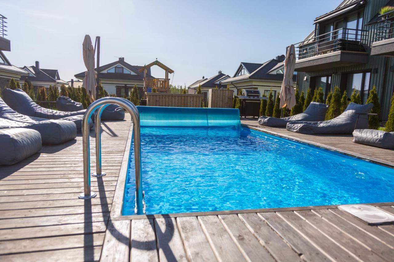 Lilly Apartment With Pool And Terrace Palanga Bagian luar foto